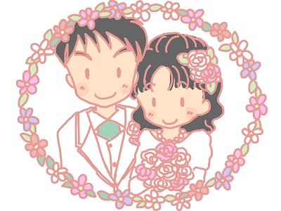 結婚内祝いイラスト
